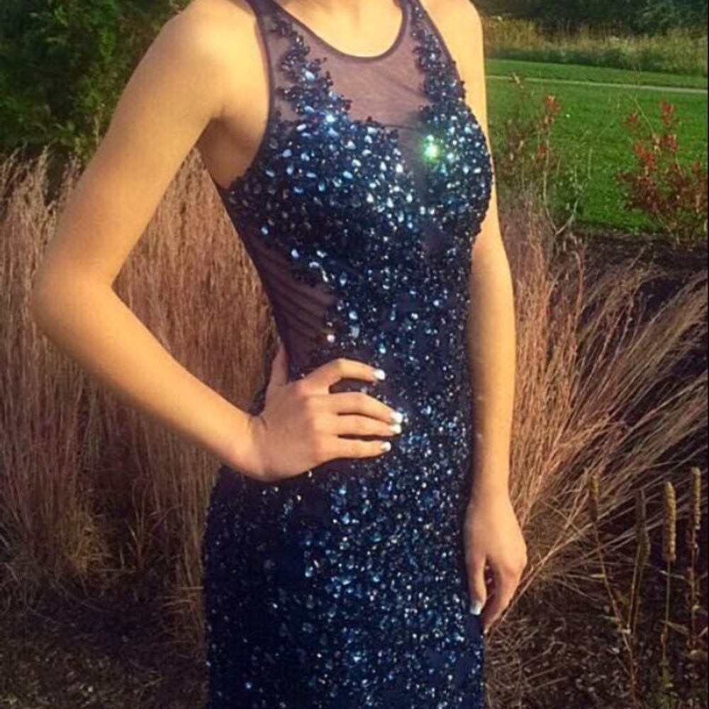 Renaissance Bridal Beaded Prom Dress - Picture 7 of 8